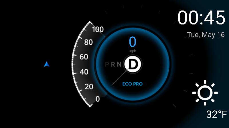 gps speed and map with wheater