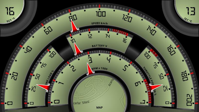 LCD Dashboard