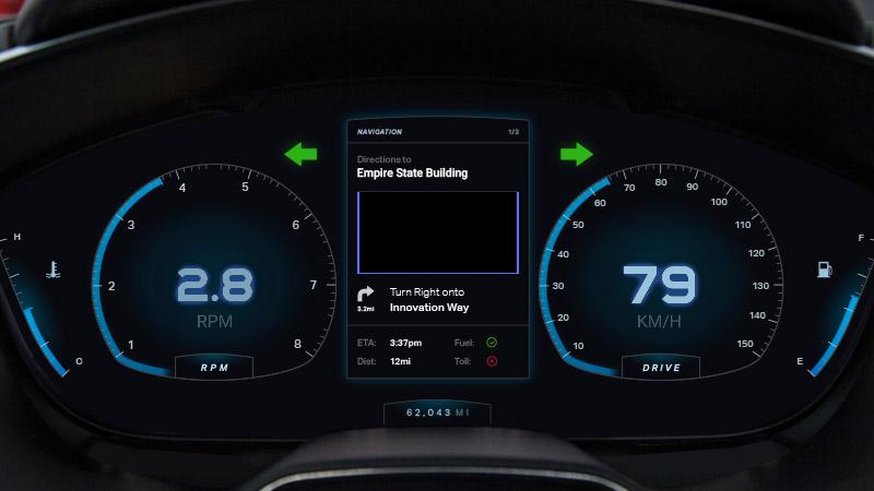 car dashboard