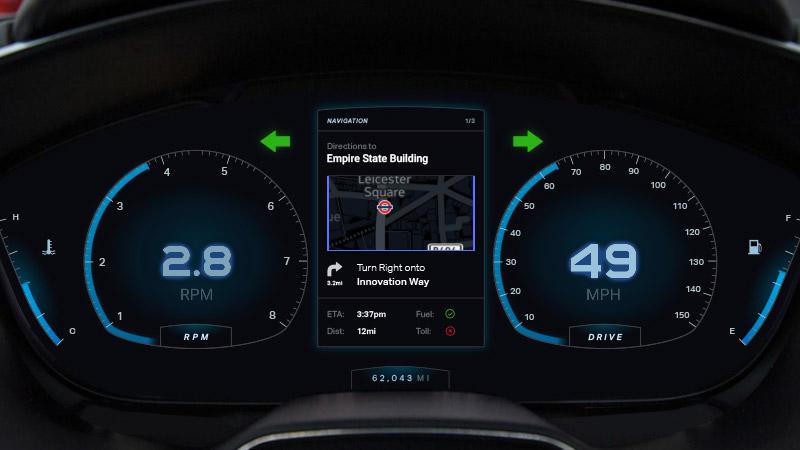 car dashboard e91