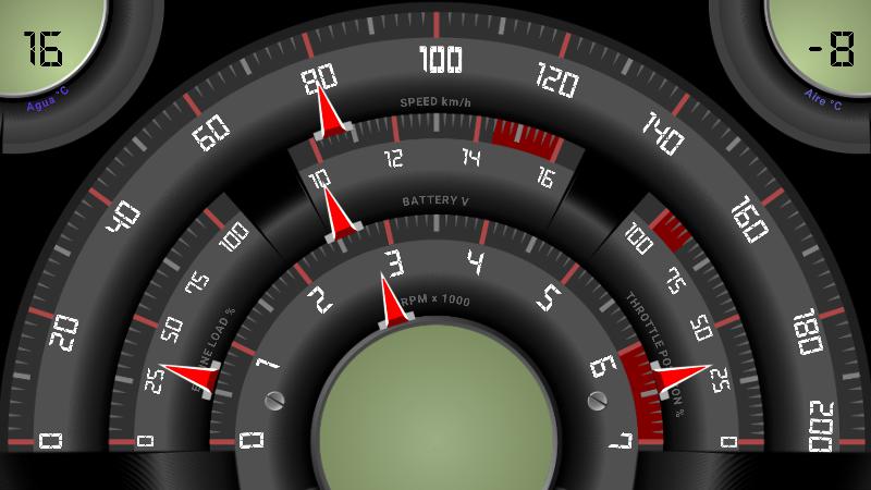 LCD - Gray Dashboard