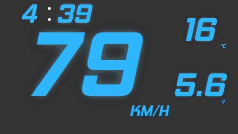 Dashboard speed