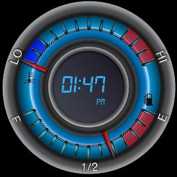 Blue SS Temp/Fuel احمد