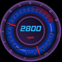 Blue SS RPM/Throttle