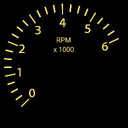 1998 GAVRIL D15 TACHOMETER